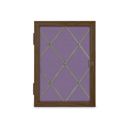 United Visual Products Sliding Door Wood Corkboard, 96"x36", Waln, UV9006OCS-WALNUT-FORBO UV9006OCS-WALNUT-FORBO